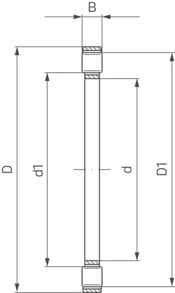 Axial-Zylinderrollenkränze NTN SNR K811, K812