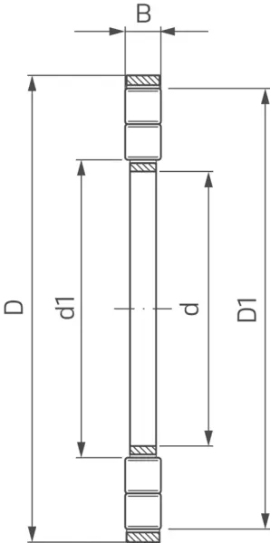 Axial-Zylinderrollenkränze NTN SNR K893