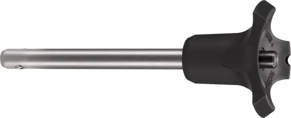 Kugelsperrbolzen HALDER d1: 6 mm l1: 35 mm schwarz