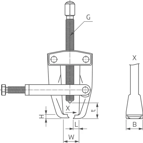 Estrattore separatore a due bracci++ FAG