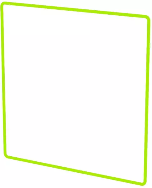 Designprofile MODINO PRIAMOS Grösse 2x2 fluoreszierend gelb / grün