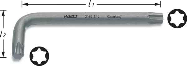 Stiftschlüssel Torx HAZET 2115-T