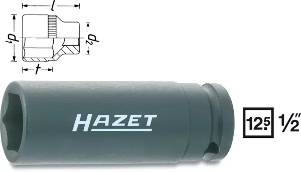 Impact-Steckeinsätze (Stecknüsse) HAZET 900SLG