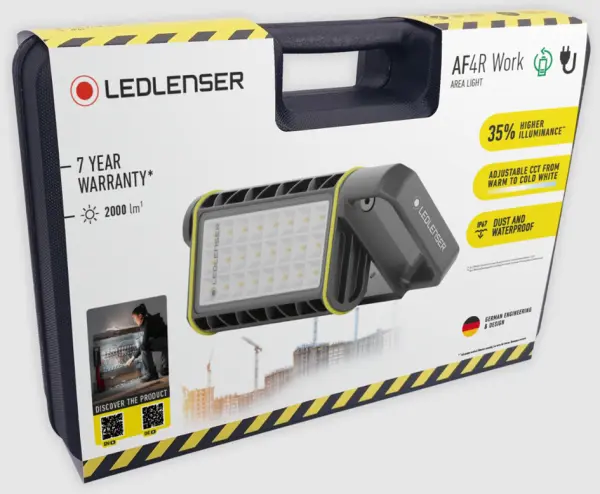 Akku-LED-Scheinwerfer LED-LENSER AF4R Work