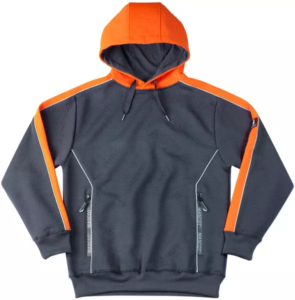 Sweatshirts mit Kapuze (Hoodie) MASCOT schwarzblau / orange M