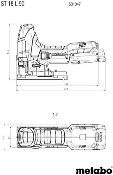 Akku-Stichsägen METABO ST 18 L 90