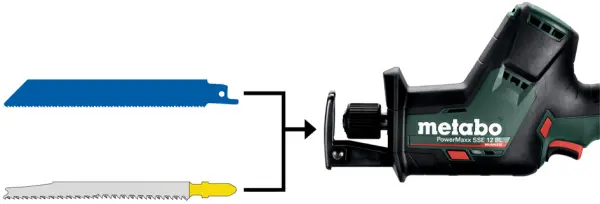 Akku-Säbelsägen METABO PowerMaxx SSE 12 BL