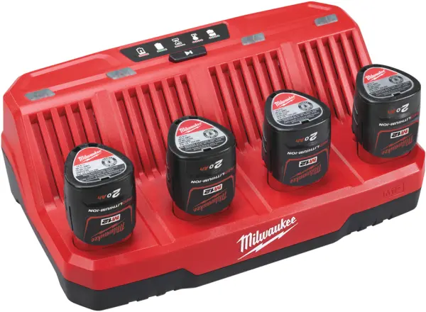 Ladegeräte MILWAUKEE M12C4