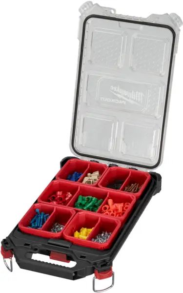 Werkzeugboxen MILWAUKEE Packout Compact Slim Organiser