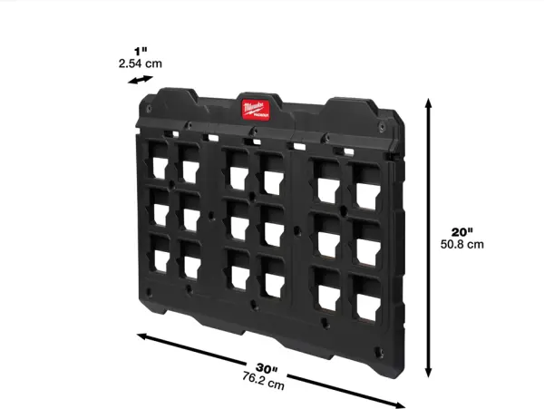 Montageplatten MILWAUKEE Packout 760x510x30 mm