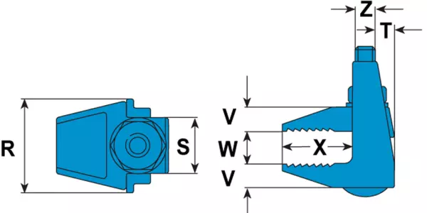 Eléments de fixation LINDAPTER Type F 3