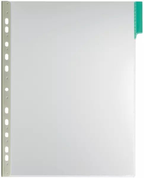 Sichttafel,DIN A4,Hoch-/Quer- format,grün,m. Taben