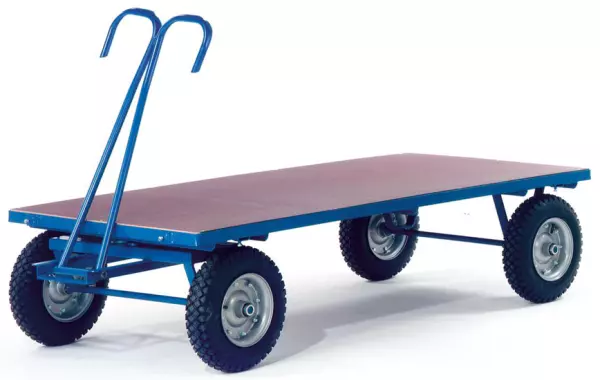 Handpritschenwagen,Tragl. 1500kg,Ladefl. LxB 2500x 1250mm,Siebdruckplatte