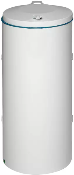 Abfallbehälter,f. innen/außen, 120l,HxØ 980x500mm,Korpus Stahl RAL9016