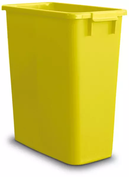 Mehrzweckbehälter,HxBxT 590x 560x280mm,60l,PP,gelb