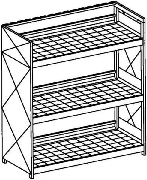 Gefahrstoff-Regal-Container LACONT