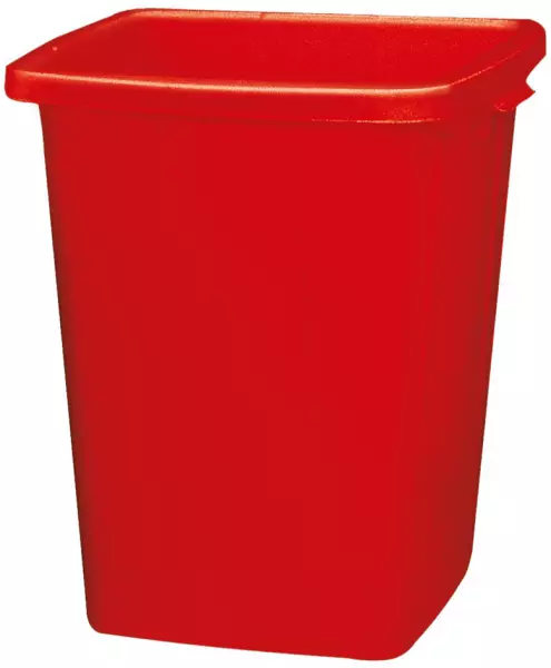 Mehrzweckbehälter,HxBxT 610x 490x490mm,90l,PP,rot