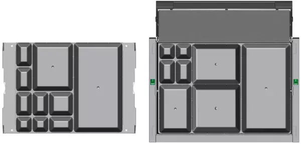 Boîtes à outils / de matériaux BOTT VarioSafe