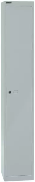 armadio guardaroba,AxlxP 1802x 305x305mm,1scomp.,serr. cil., corpo grigio luce