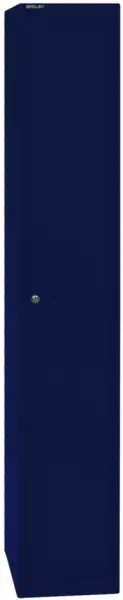 armadio guardaroba,AxlxP 1802x 305x457mm,1scomp.,serr. cil., corpo blu Oxford