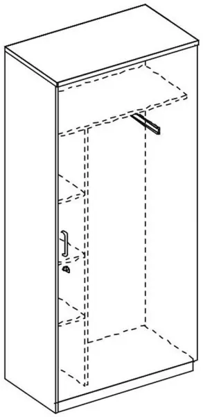 Garderobenschränke Nowy Styl E10