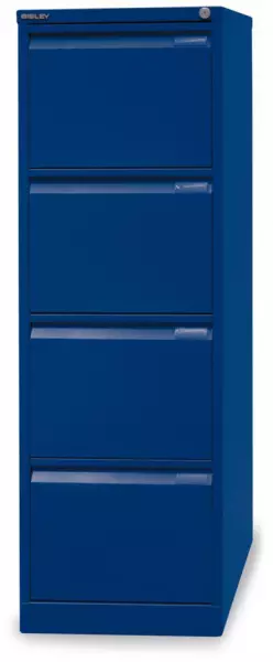 Hängeregistraturschrank,HxBxT 1321x413x622mm,4 HR-Auszüge, einbahnig