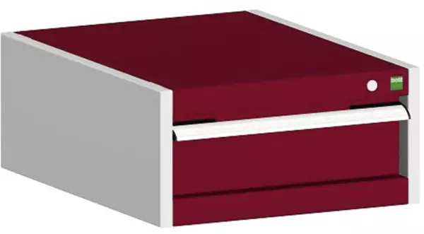 Schubladenschrank,HxBxT 250x 525x525mm,1 Schublade(n),m. Normallastauszug