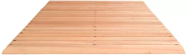Holz-Laufrost,Meterware,HxB 35x1500mm,Holz,Buche