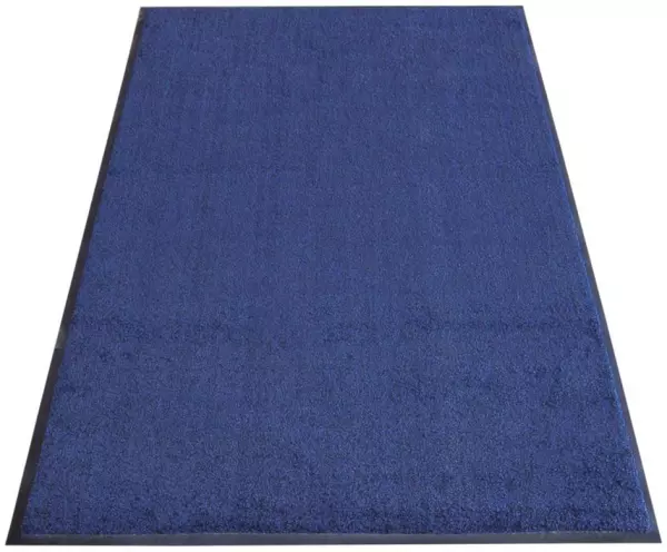 tappetino raccoglisporco lavabile,per interno,Lxl 2400x 1150mm,blu