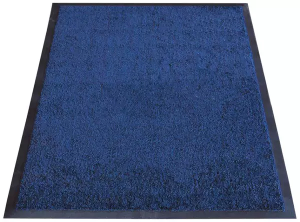 tappetino raccoglisporco lavabile,per interno,Lxl 850x 600mm,blu
