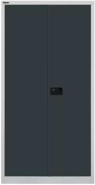 armoire à portes battantes de bureau,HxlxP 1806x914x400mm, 3xtablette en acier