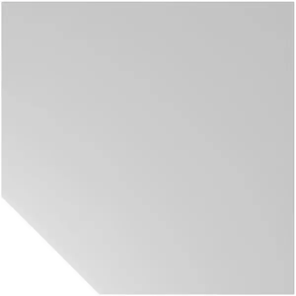 Verkettungselement,BxT 1200x 1200mm,Platte grau,eckig,Stü- tzfuß weiß