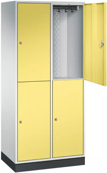 armoire vestiaire grand volume,RAL7035/RDS0959059, HxlxP 1950x820x500mm