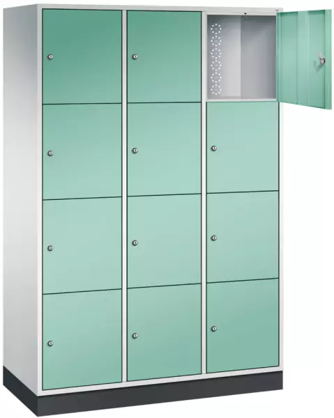 armoire multicases grand volume,RAL7035/RAL6027,HxlxP 1950x1220x500mm