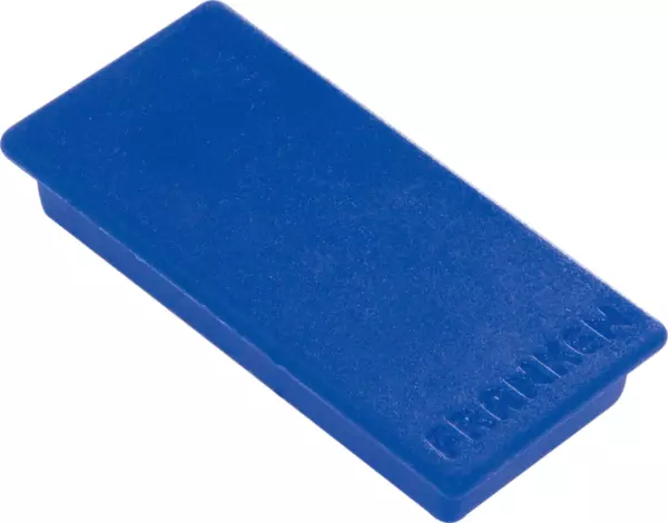 magnete,c. protezione anti- graffio,Axl 23x50mm,blu,forza di adesione 1kg