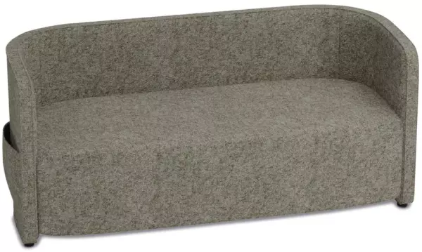 Sofa,2-Sitzer,Stoff beige, HxBxT 760x1570x760mm,2 Sei- tentaschen
