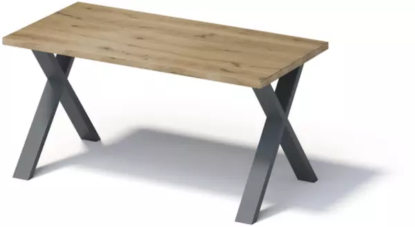 tavolo per riunioni,AxlxP 720x 1600x800mm,rettangolare,telaio a X antracite
