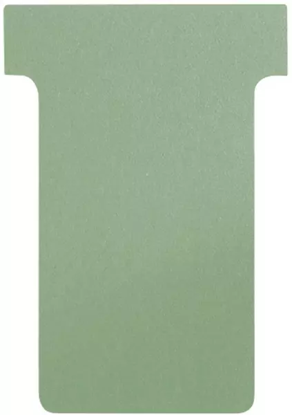 targhetta scrivibile,forma a T,Lxl 85x60mm,cartone,verde