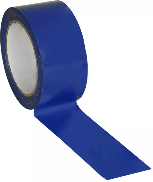 Bodenmarkierungsband,PVC,blau, Band LxB 10mx50mm