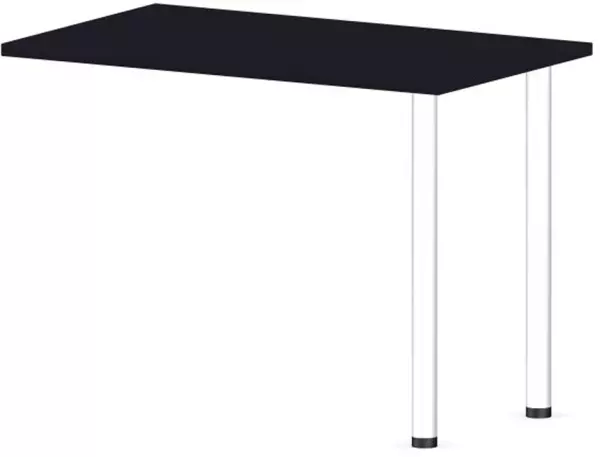 tavolo annesso regolabile in altezza,AxlxP 720-840x1000x 600mm,CC-nero