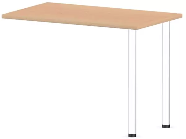 tavolo annesso regolabile in altezza,AxlxP 720-840x1000x 600mm,NE-acero