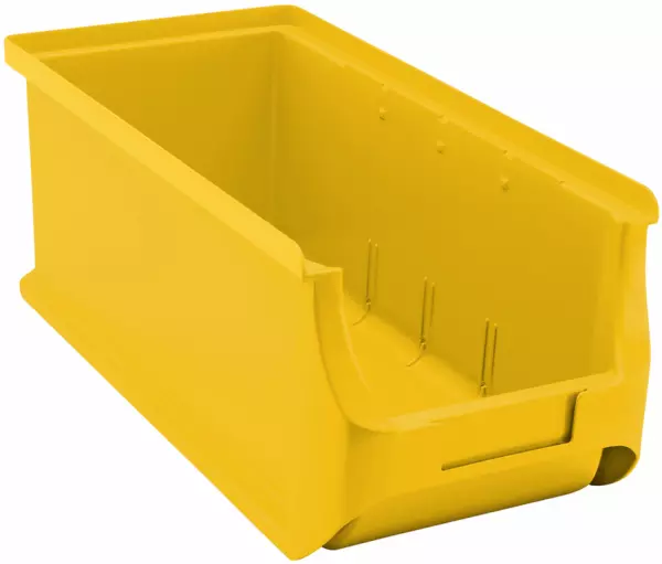 Sichtlagerkasten,HxBxT 125x 150x320mm,PP,gelb