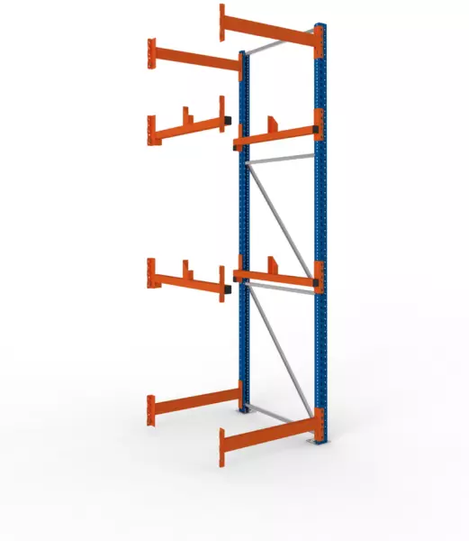 Kabeltrommelregal,MULTIPAL, Anbaufeld,HxBxT 3300x985x 1100mm,2xAuflage