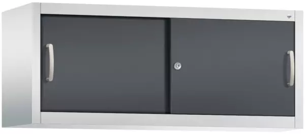armoire superposable,corps RAL7035,façade RAL7021