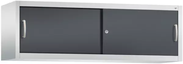 Armoire superposable,corps RAL7035,façade RAL7021