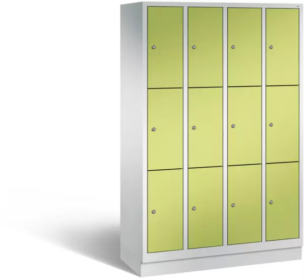 armoire multicases,HxlxP 1800x 1200x500mm,corps RAL7035, façade RDS1108060