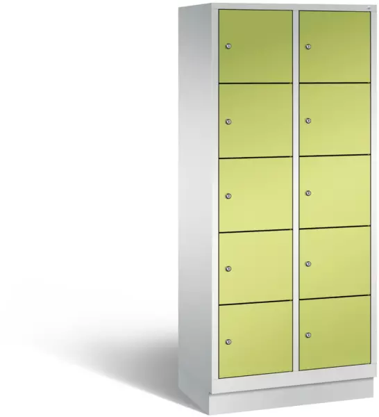 armoire multicases,HxlxP 1800x 800x500mm,corps RAL7035,façade RDS1108060