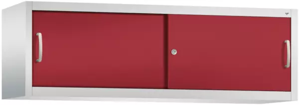 armoire superposable,corps RAL7035,façade RAL3003