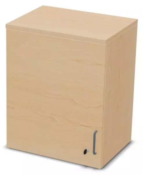 Aufsatzschrank,f. Büro-Flü- geltürenschrank,HxBxT 740x600x 445mm,Flügeltür,NH-Ahorn