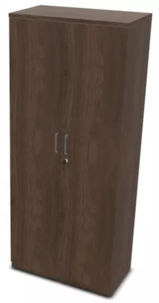 armoire à portes battantes de bureau,HxlxP 1895x800x445mm,5 HC,NV brun caryer